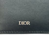 クリスチャン・ディオール Christian Dior 2つ折りカードホルダー 2ESCH138 ブラック シルバー金具 グラビティレザー メンズ カードケース