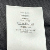クリスチャン・ディオール Christian Dior ロゴ刺繍半袖Tシャツ 343J696C0554 ブラック コットン メンズ 半袖Ｔシャツ