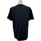 クリスチャン・ディオール Christian Dior ロゴ刺繍半袖Tシャツ 343J696C0554 ブラック コットン メンズ 半袖Ｔシャツ