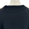 バーバリー BURBERRY チェックライン半袖Tシャツ 8106248 ブラック コットン メンズ 半袖Ｔシャツ