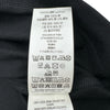 バーバリー BURBERRY チェックライン半袖Tシャツ 8106248 ブラック コットン メンズ 半袖Ｔシャツ