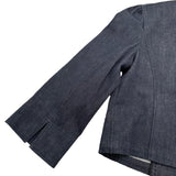 フォクシー ニューヨーク FOXEY NEW YORK Marizan ノーカラーデニムジャケット 43290 インディゴ デニム レディース デニムジャケット