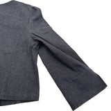 フォクシー ニューヨーク FOXEY NEW YORK Marizan ノーカラーデニムジャケット 43290 インディゴ デニム レディース デニムジャケット