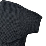 フォクシー FOXEY リネンクロス半袖ニットセーター 39676 ネイビー リネン レディース セーター