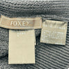 フォクシー FOXEY リネンクロス半袖ニットセーター 39676 ネイビー リネン レディース セーター