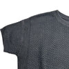 フォクシー FOXEY リネンクロス半袖ニットセーター 39676 ネイビー リネン レディース セーター