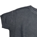フォクシー FOXEY リネンクロス半袖ニットセーター 39676 ネイビー リネン レディース セーター