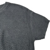 フォクシー FOXEY リネンクロス半袖ニットセーター 39676 ネイビー リネン レディース セーター