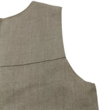 フォクシー FOXEY Linen Drop ノースリーブワンピース 34206 ベージュ リネン レディース ワンピース