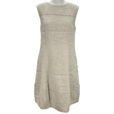 フォクシー FOXEY Linen Drop ノースリーブワンピース 34206 ベージュ リネン レディース ワンピース