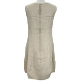 フォクシー FOXEY Linen Drop ノースリーブワンピース 34206 ベージュ リネン レディース ワンピース