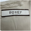 フォクシー FOXEY Linen Drop ノースリーブワンピース 34206 ベージュ リネン レディース ワンピース