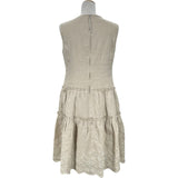 フォクシー FOXEY Dress GADENIA リネンノースリーブ 38115 ベージュ リネン レディース ワンピース