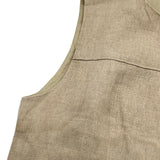 フォクシー FOXEY Dress GADENIA リネンノースリーブ 38115 ベージュ リネン レディース ワンピース
