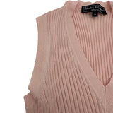 サルヴァトーレ・フェラガモ Salvatore Ferragamo カシミヤノースリーブリブニットセーター 0663859 ピンク カシミヤ レディース セーター