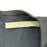 フォクシー FOXEY ビジューシルクノースリーブワンピース 31578 ネイビー シルク レディース ワンピース