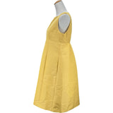 フォクシー FOXEY Dress Guimauve ノースリーブワンピース 40656 イエロー ウール レディース ワンピース