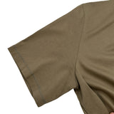 エルメス HERMES ビットプリント半袖Tシャツワンピース 4H4517DA カーキ コットン レディース ワンピース