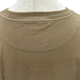 エルメス HERMES ビットプリント半袖Tシャツワンピース 4H4517DA カーキ コットン レディース ワンピース