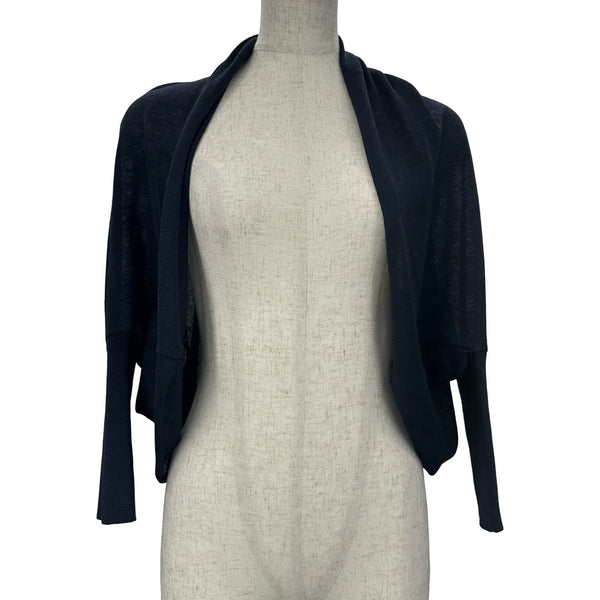フォクシー FOXEY HALF MOON シアーボレロカーディガン 40754 ネイビー