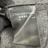 フォクシー FOXEY ショール付きウールニットコート 27594 グレー ウール レディース その他アウター
