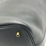 エルメス HERMES ピコタンロックMM Y刻印 ブラック ゴールド金具 トリヨン レディース ハンドバッグ