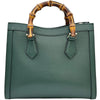 グッチ GUCCI ダイアナミディアムトートバッグ 853226 グリーン ゴールド金具 レザー レディース ショルダーバッグ