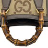 グッチ GUCCI ダイアナミニトートバッグ 655661 ブラウン ゴールド金具 ジャンボGGキャンバス レディース トートバッグ