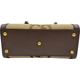 グッチ GUCCI ダイアナミニトートバッグ 655661 ブラウン ゴールド金具 ジャンボGGキャンバス レディース トートバッグ