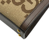 グッチ GUCCI ダイアナミニトートバッグ 655661 ブラウン ゴールド金具 ジャンボGGキャンバス レディース トートバッグ