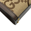 グッチ GUCCI ダイアナミニトートバッグ 655661 ブラウン ゴールド金具 ジャンボGGキャンバス レディース トートバッグ