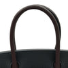エルメス HERMES バーキン30 パーソナルオーダー K刻印 ブラック/プルーン トゴ レディース ハンドバッグ