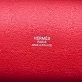 エルメス HERMES ジプシエール28 ▢R刻印 ルージュカザック/ルーズアッシュ シルバー金具 トリヨンクレマンス レディース ショルダーバッグ