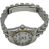ロレックス ROLEX デイトジャスト26 179174NGS ホワイトシェル/サファイア ホワイトゴールド/ステンレススチール 自動巻き レディース 腕時計