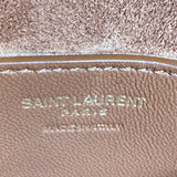 サンローラン SAINT LAURENT ル・サンカセットミニバーティカルショルダー 735214 ブラウン ゴールド金具 カーフ レディース ショルダーバッグ