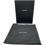 サンローラン SAINT LAURENT ル・サンカセットミニバーティカルショルダー 735214 ブラウン ゴールド金具 カーフ レディース ショルダーバッグ
