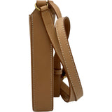 サンローラン SAINT LAURENT ル・サンカセットミニバーティカルショルダー 735214 ブラウン ゴールド金具 カーフ レディース ショルダーバッグ