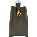 サンローラン SAINT LAURENT ル・トロントセットバケットバッグ 742828 カーキ ゴールド金具 レザー レディース ハンドバッグ