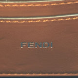 フェンディ FENDI ピーカブーアイシーユーエックスクロス 7VA582 ネイビー シルバー金具 レザー レディース ショルダーバッグ