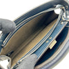 フェンディ FENDI ピーカブーアイシーユーエックスクロス 7VA582 ネイビー シルバー金具 レザー レディース ショルダーバッグ