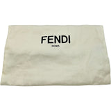 フェンディ FENDI ピーカブーアイシーユーエックスクロス 7VA582 ネイビー シルバー金具 レザー レディース ショルダーバッグ