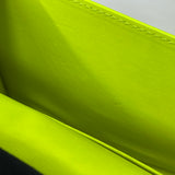 バレンシアガ BALENCIAGA カーフラップショルダー 679465 ネオンイエロー レザー レディース ショルダーバッグ
