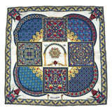 エルメス HERMES カレ45 CIELS BYZANTINS マルチカラー シルク レディース スカーフ
