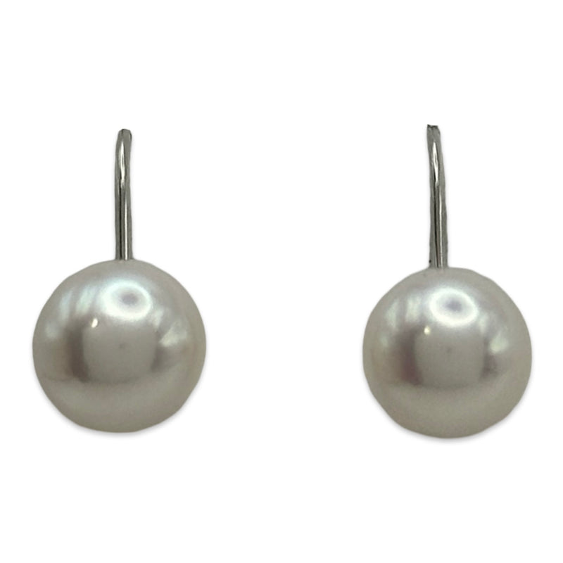 真*美様 K18 パール イヤリング クラスターデザイン ミキモト MIKIMOTO K18 パール イヤリング ホワイトゴールド K18