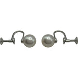 ミキモト MIKIMOTO K18 パール イヤリング ホワイトゴールド K18 ジュエリー