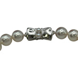 ミキモト MIKIMOTO K18 パール ネックレス ホワイトゴールド K18 パール ジュエリー