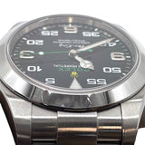 ロレックス ROLEX エアキング 116900 ブラック ステンレススチール メンズ 腕時計