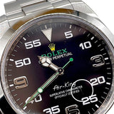 ロレックス ROLEX エアキング 116900 ブラック ステンレススチール メンズ 腕時計
