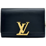 ルイ・ヴィトン LOUIS VUITTON ポシェット・ルイーズ MM M41279 ノワール カーフレザー レディース ショルダーバッグ