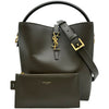 サンローラン SAINT LAURENT ル・トロントセット バケットバッグ 742828 カーキ レザー レディース ショルダーバッグ